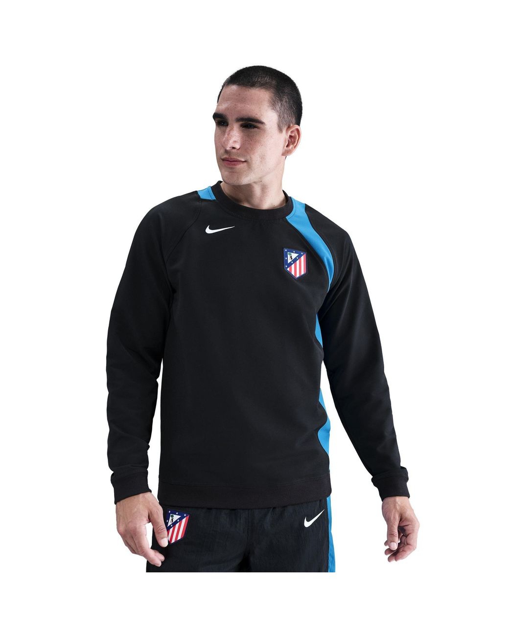 Nike Blue Atletico Madrid Third T90 Sweater 2025 Adults for men