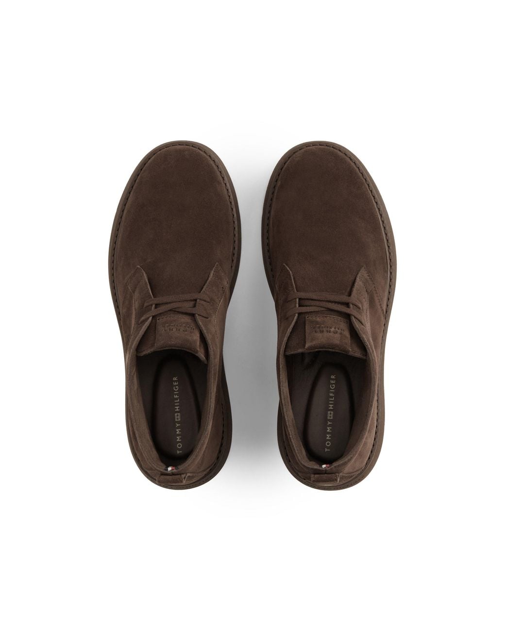 Tommy Hilfiger Brown Comfort Suede Chukka Boots for men