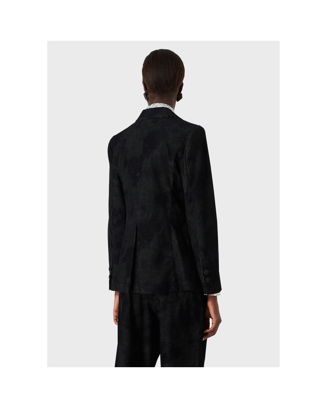 Emporio Armani Black Ch Fbrc Jkt