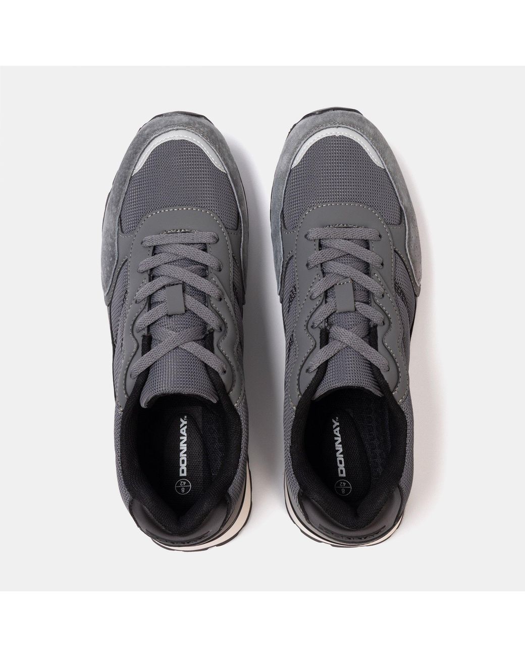 Donnay Gray Bob Trainers for men