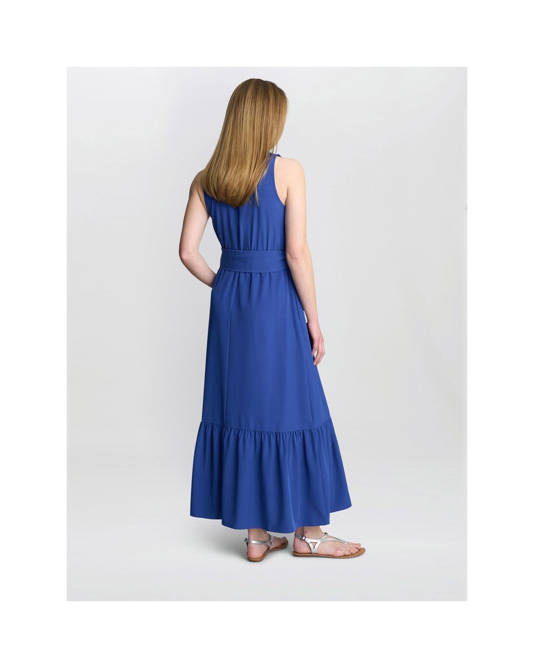 Gina Bacconi Blue Jamie Shirt Dress