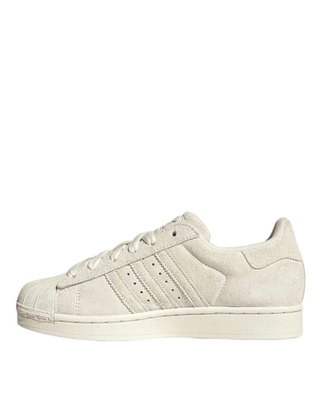 Adidas Originals White Superstar Ii Leather Low-Top Trainers