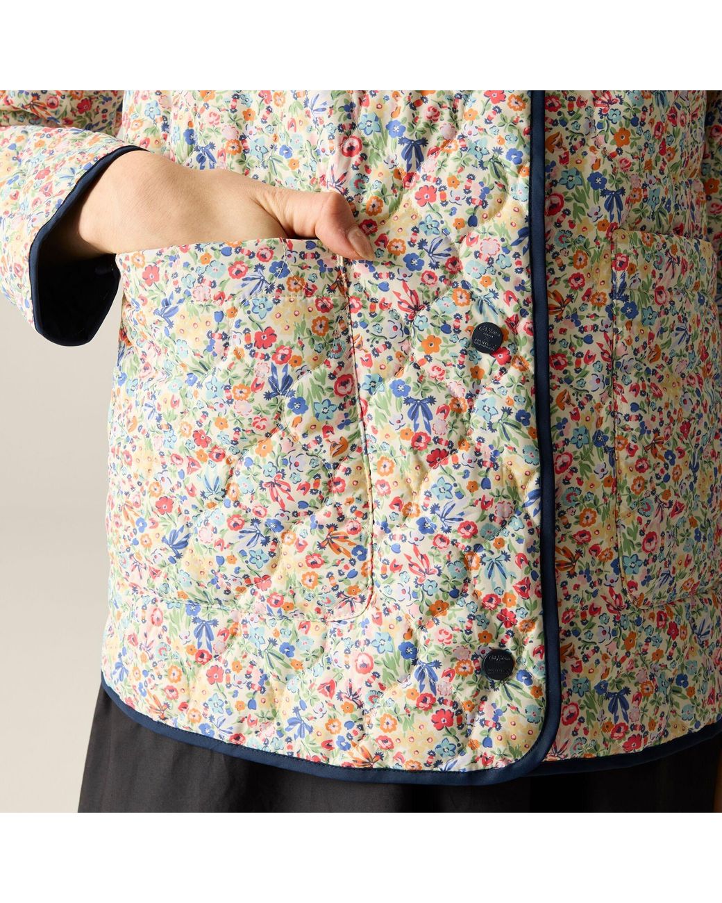 Regatta Natural Cath Kidston Lightweight Quilted Jacket