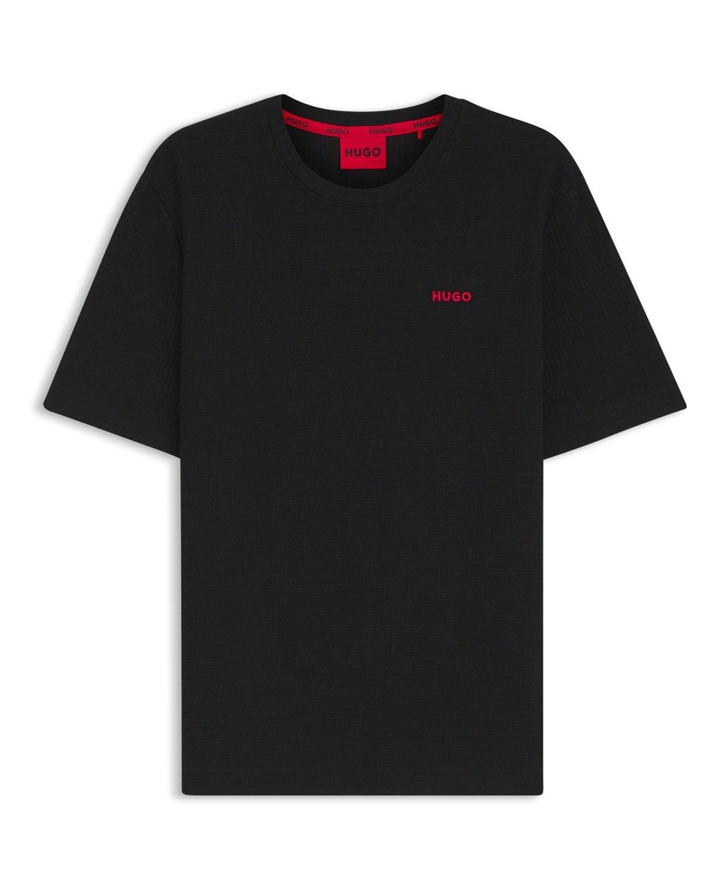 HUGO Black Austin T-Shirt 10267482 01 for men