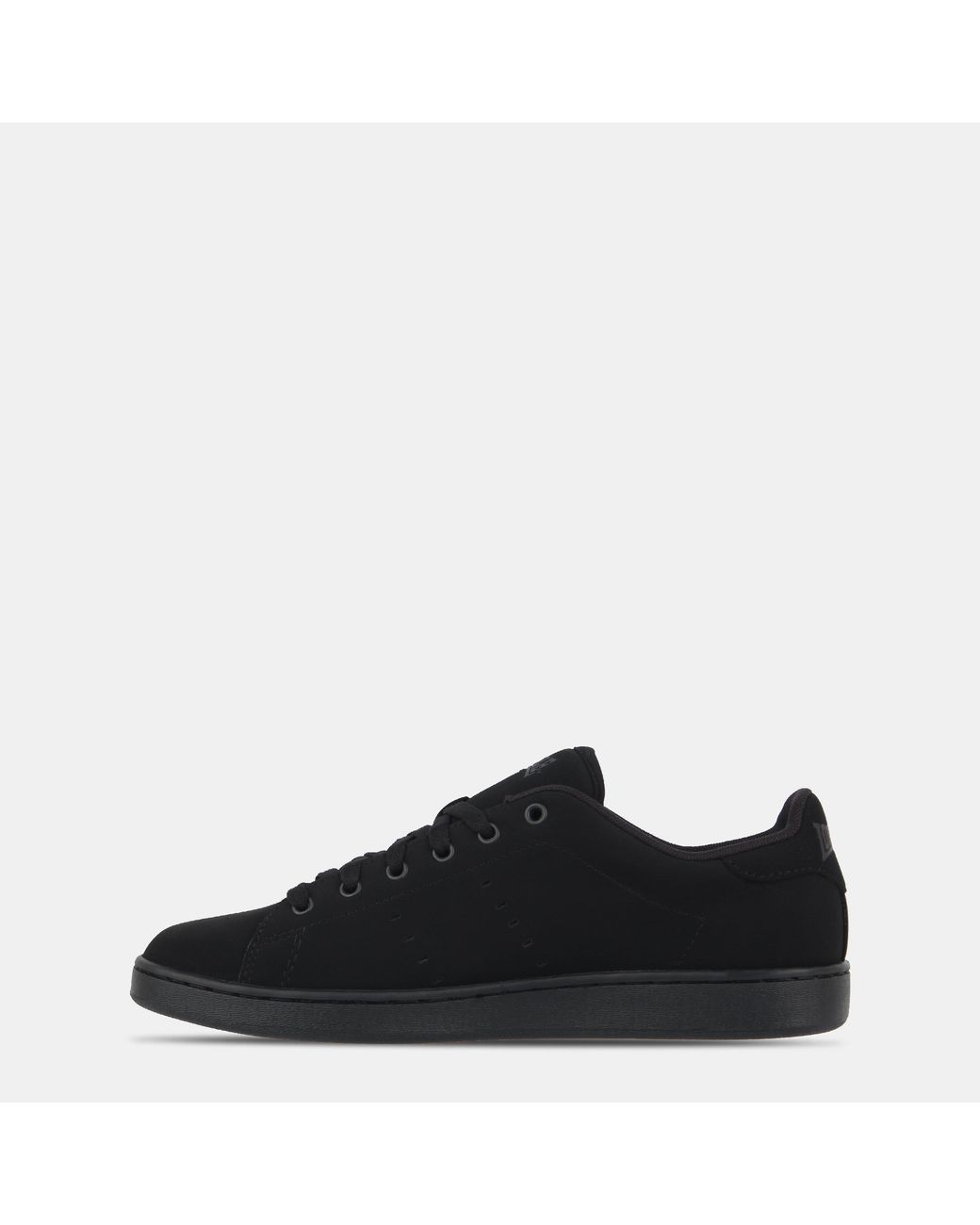 Lonsdale Black Leyton Leather Trainers for men