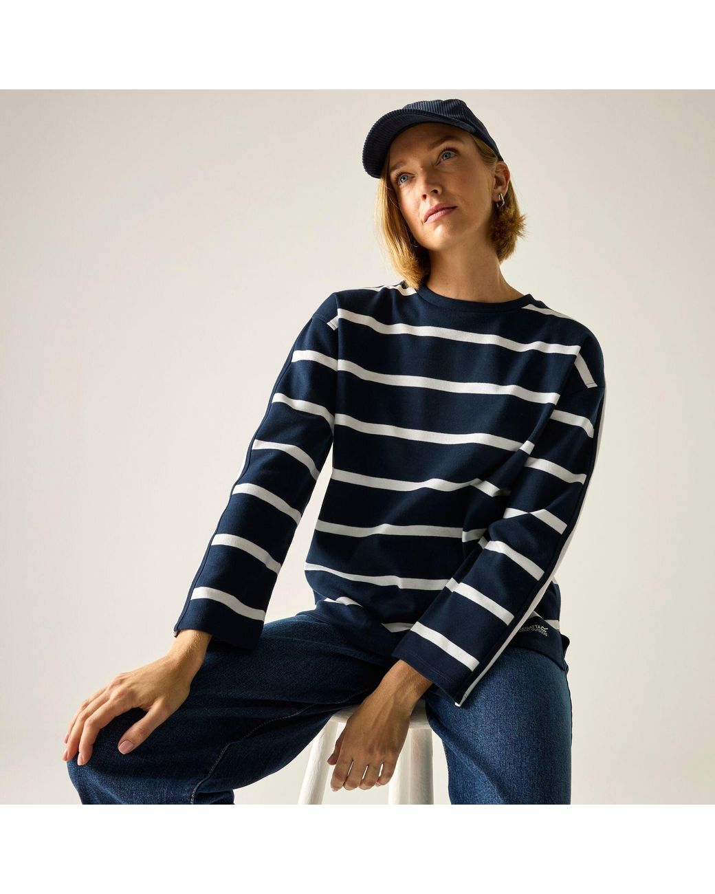 Regatta Blue Avira Long Sleeved Top