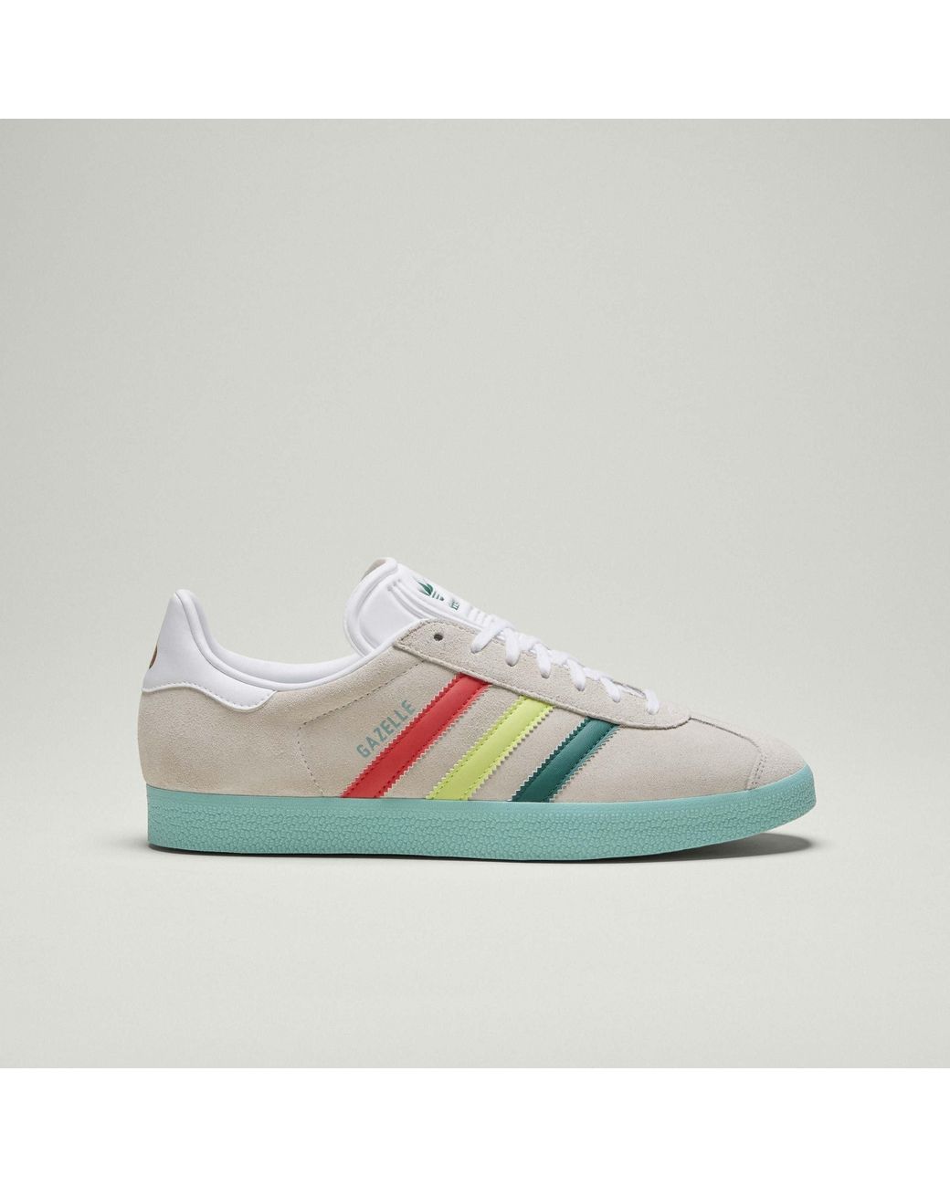 Adidas Green Gazelle Low Top Canvas Sneakers for men
