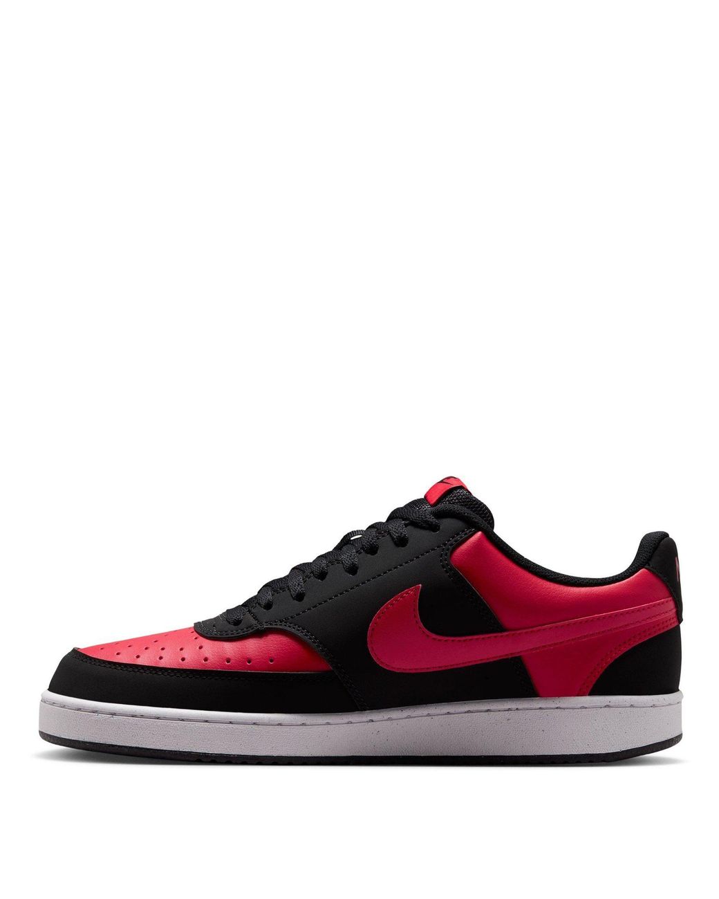 Nike Red Court Vision Low Trainers for men