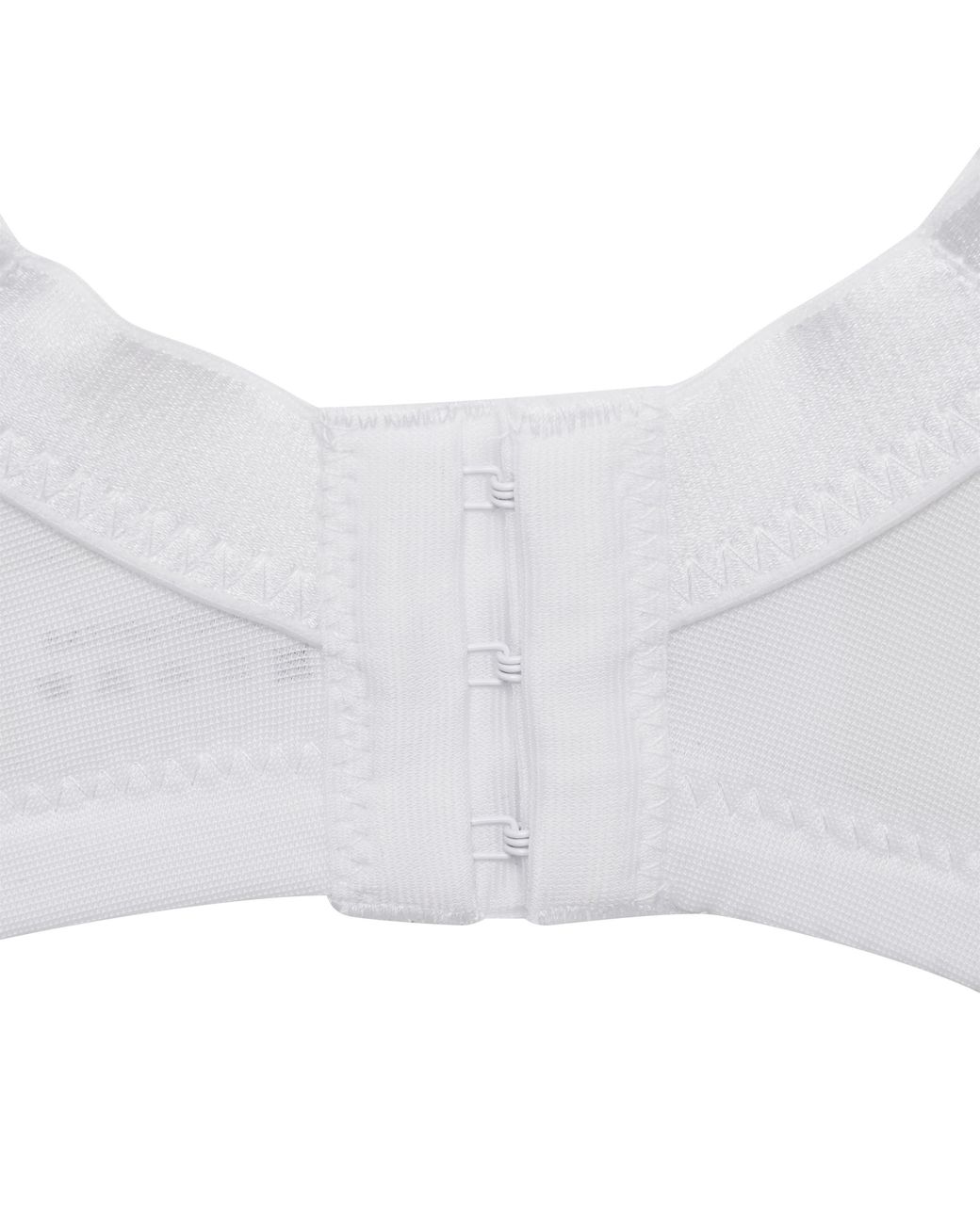 Valbonne White Non-wired Lace Full Support Full Cup Bra 36-46 D-h