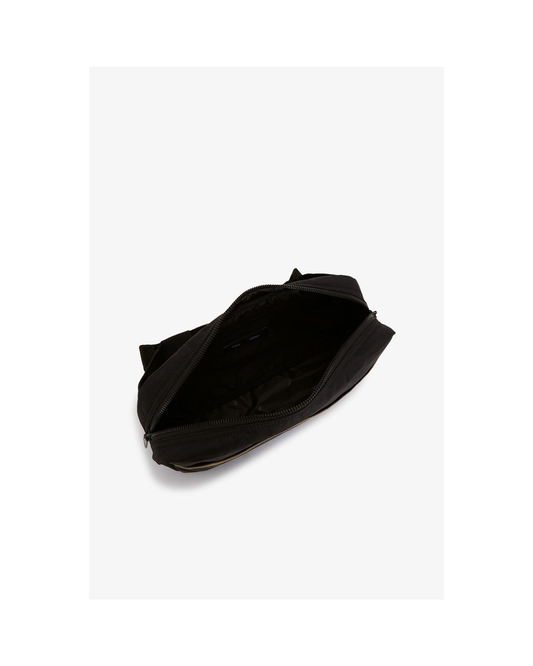 Fred Perry Black Cross Body Bag for men