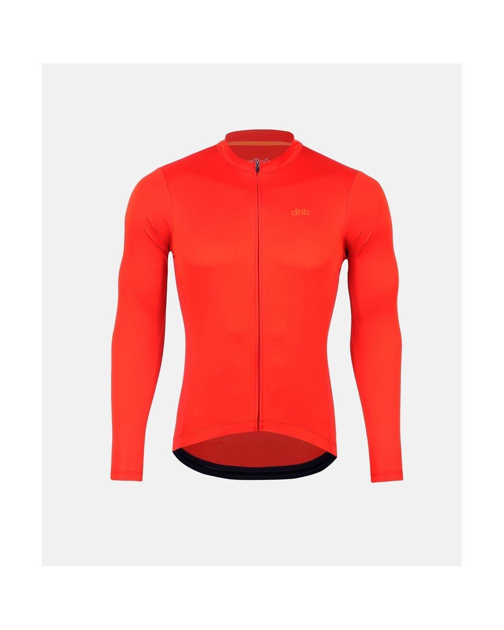 Dhb Red Long Sleeve Jersey for men
