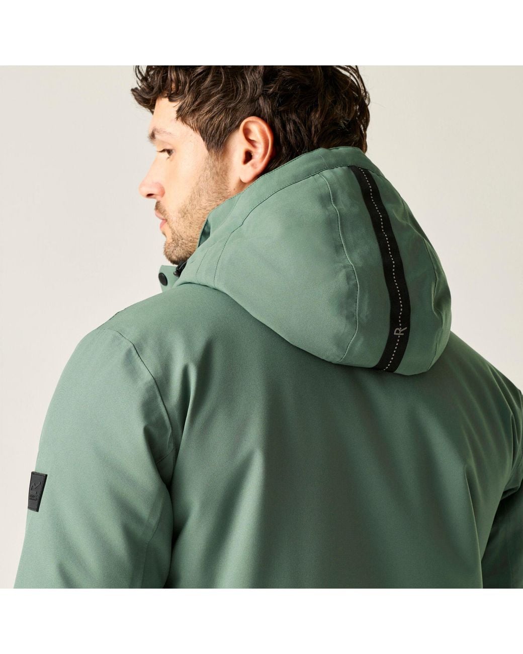 Regatta Green Baylon Waterproof Jacket for men
