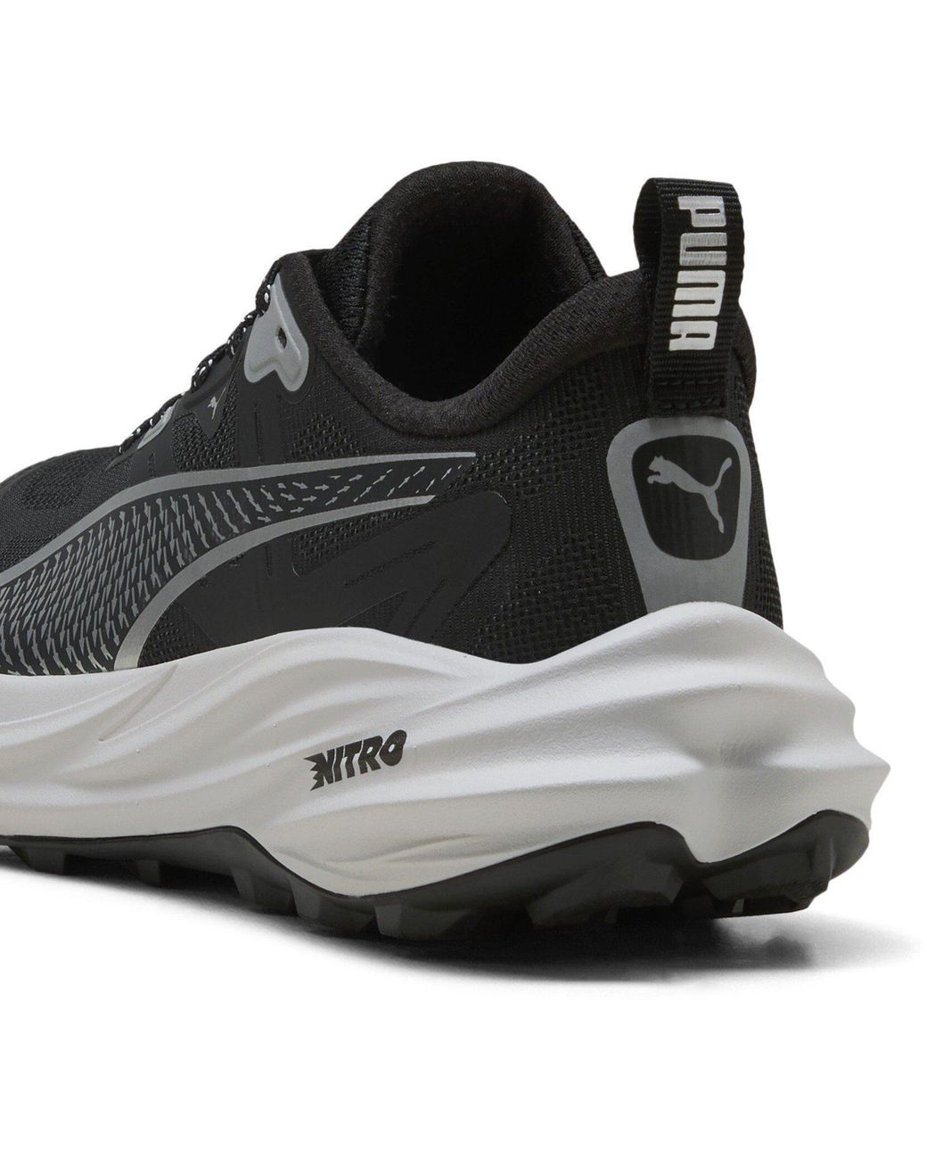 PUMA Black Voyage Nitro 4 Off Road Trail Running Shoes