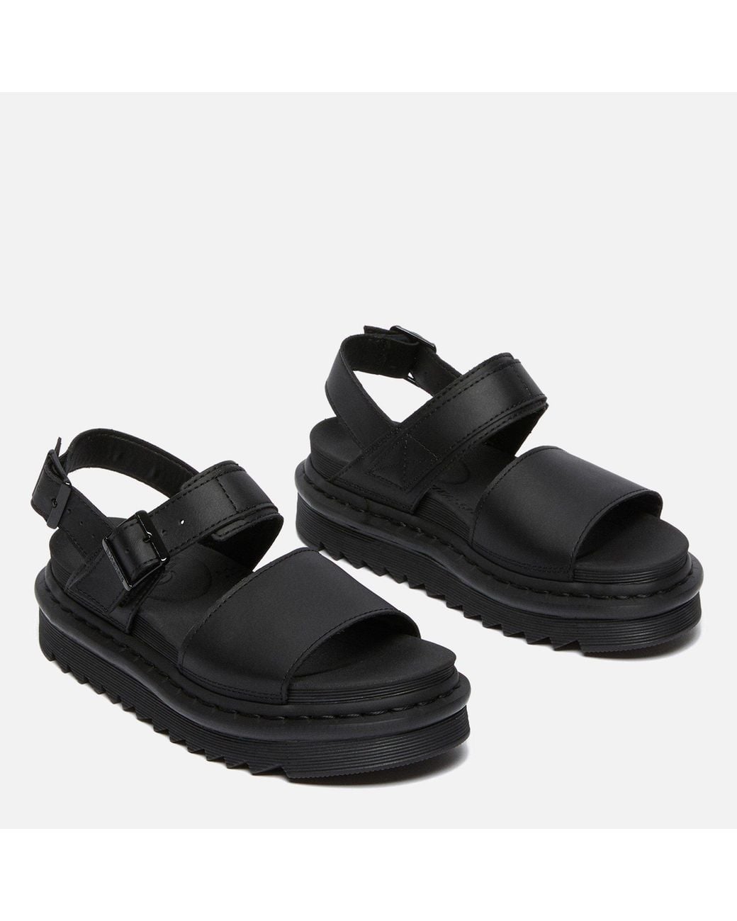 Dr. Martens Black Voss Sandal
