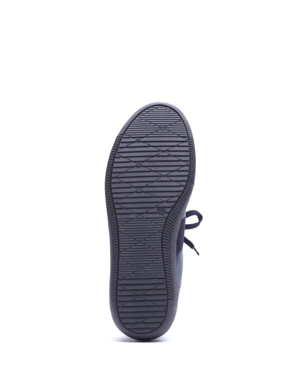 Base London Blue Tommo Leather Lace-Up Trainers for men