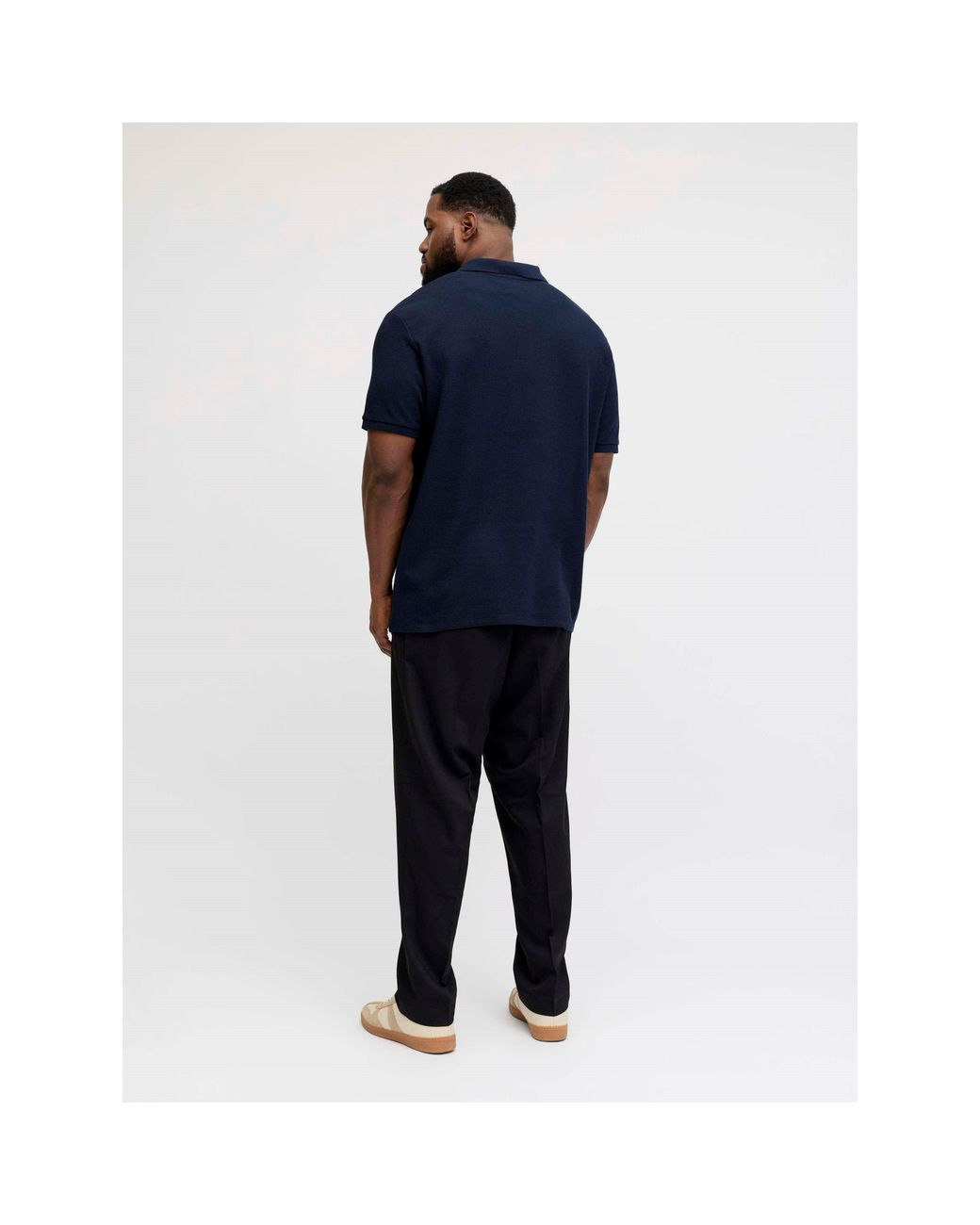Jack & Jones Blue Austin Short Sleeve Polo Shirt for men