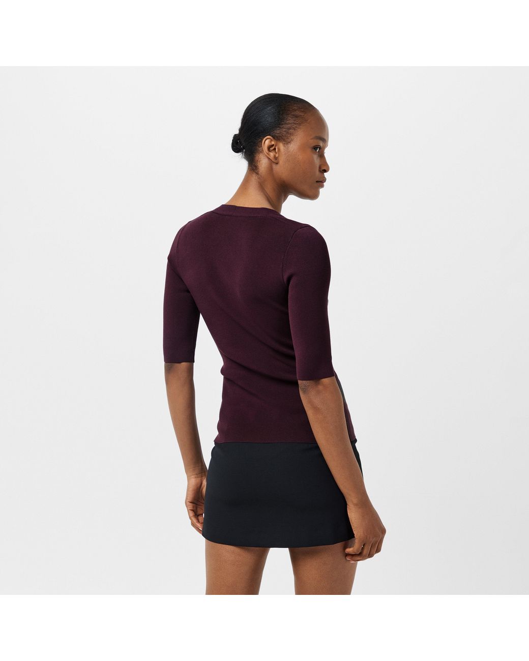 Boss Purple Fezanin Bodycon Dress
