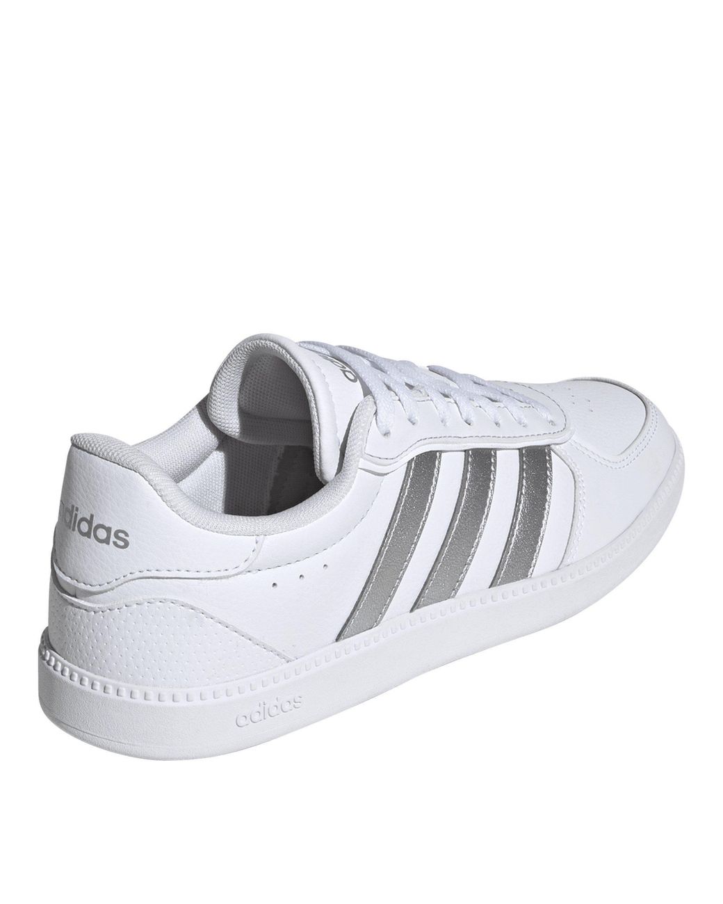 Adidas White Breaknet Sleek Trainers