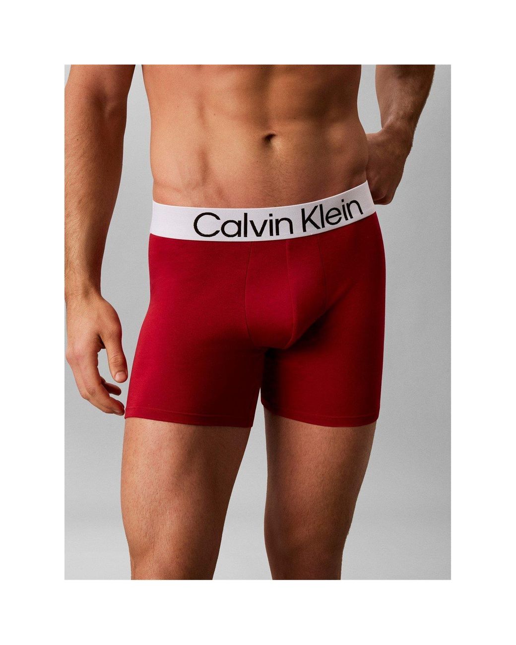 Calvin Klein Red Single Boxer for men