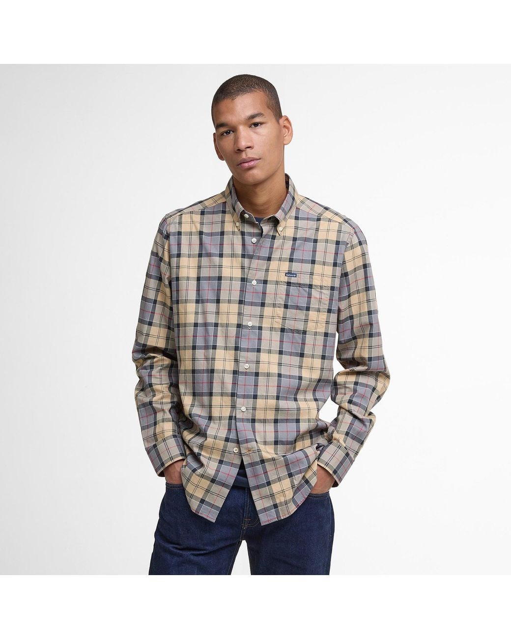 Barbour Multicolor Wetheram Long Sleeve Tartan Shirt for men