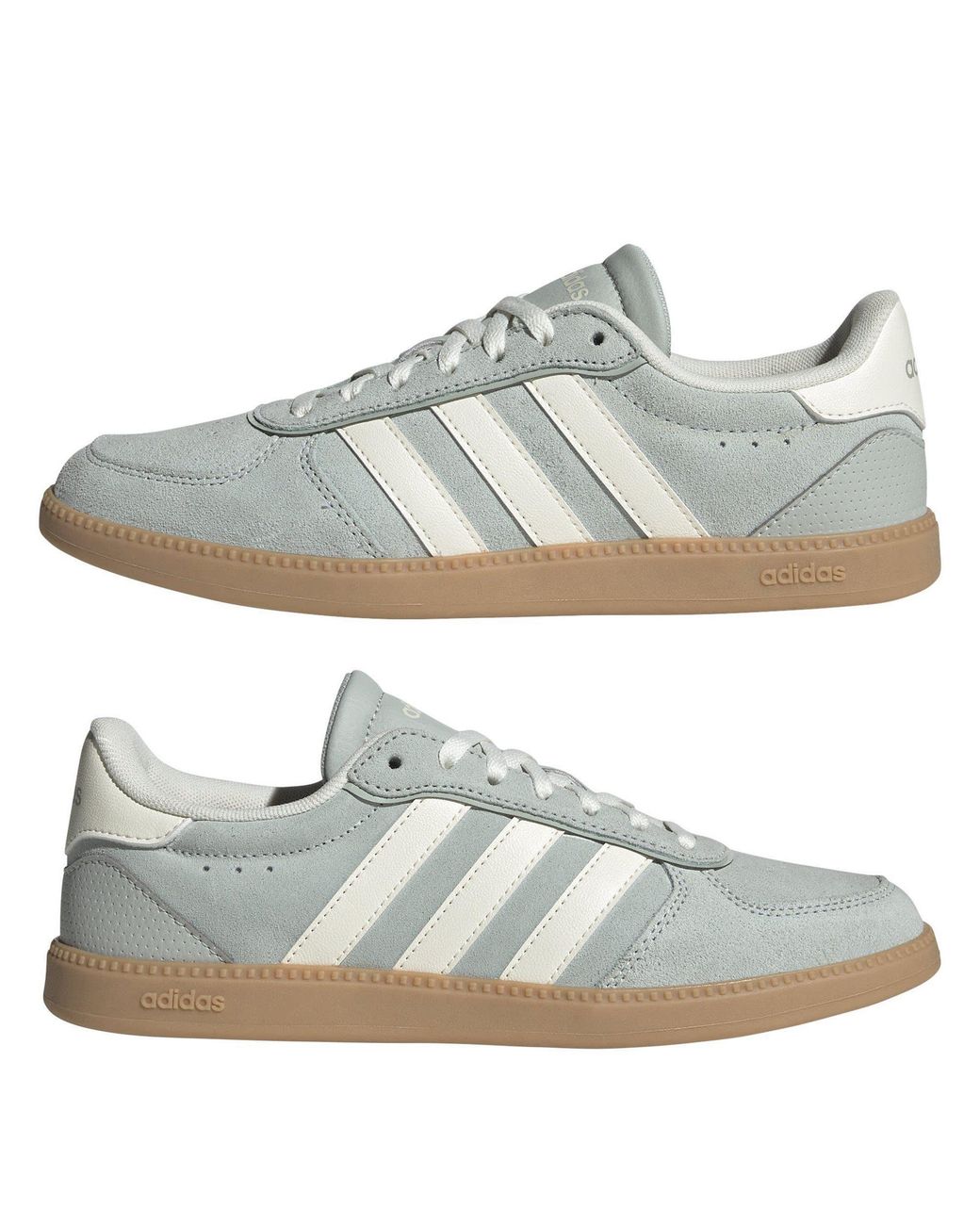 Adidas Multicolor Breaknet Sleek Suede Shoes