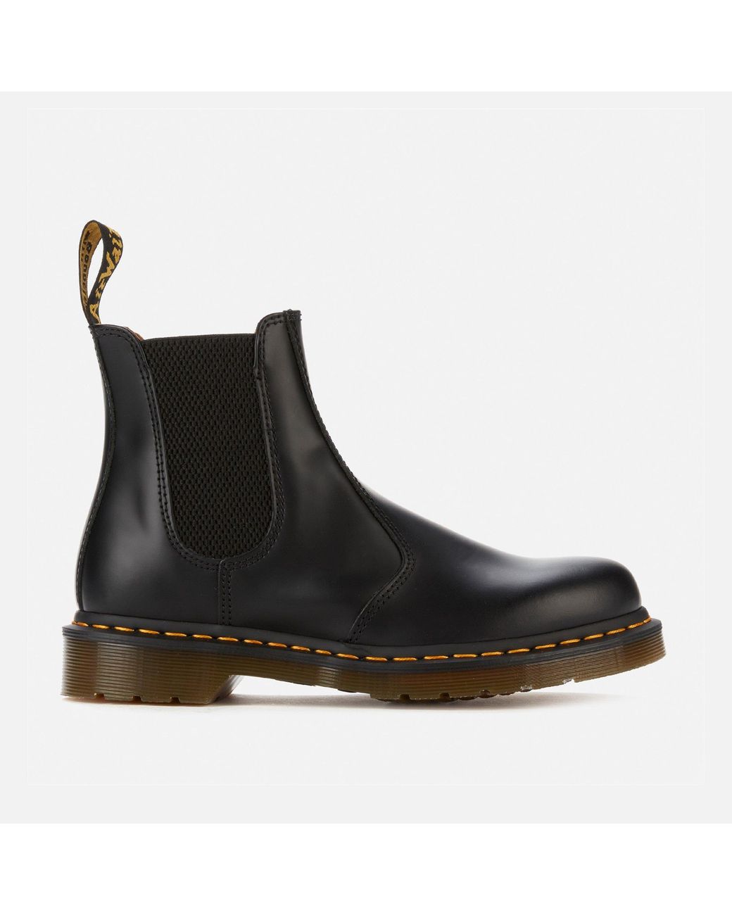 Dr. Martens Black 2976 Smooth Leather Chelsea Boot