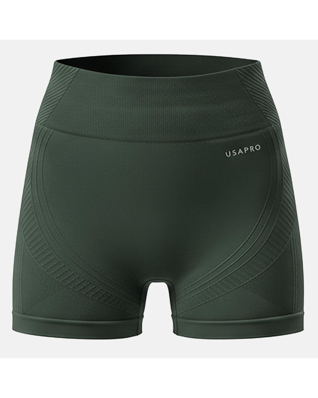 Usa Pro Blue Seamless 3 Inch Shorts
