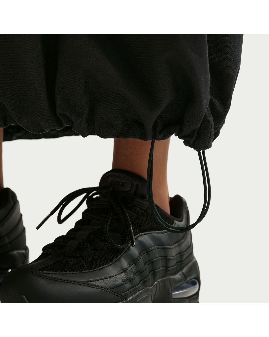Nike Black Street Cargo Midi Skirt