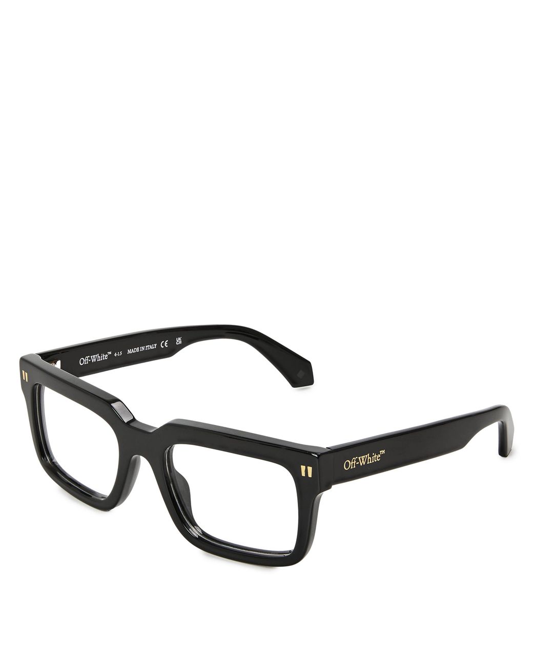 Off-White c/o Virgil Abloh Black Oeri130C99 Clip On 2 Round Sunglasses