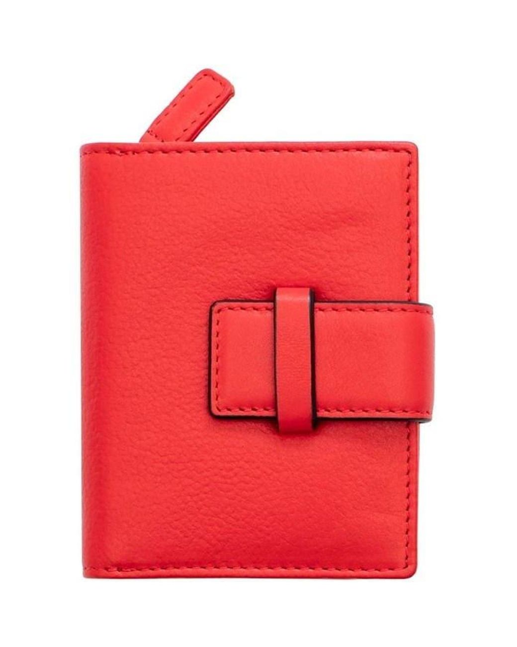 Primehide Alice Small Trifold Purse in Red Lyst UK