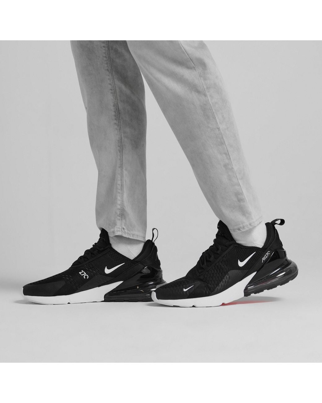 Nike Black Air Max 270 Shoes for men