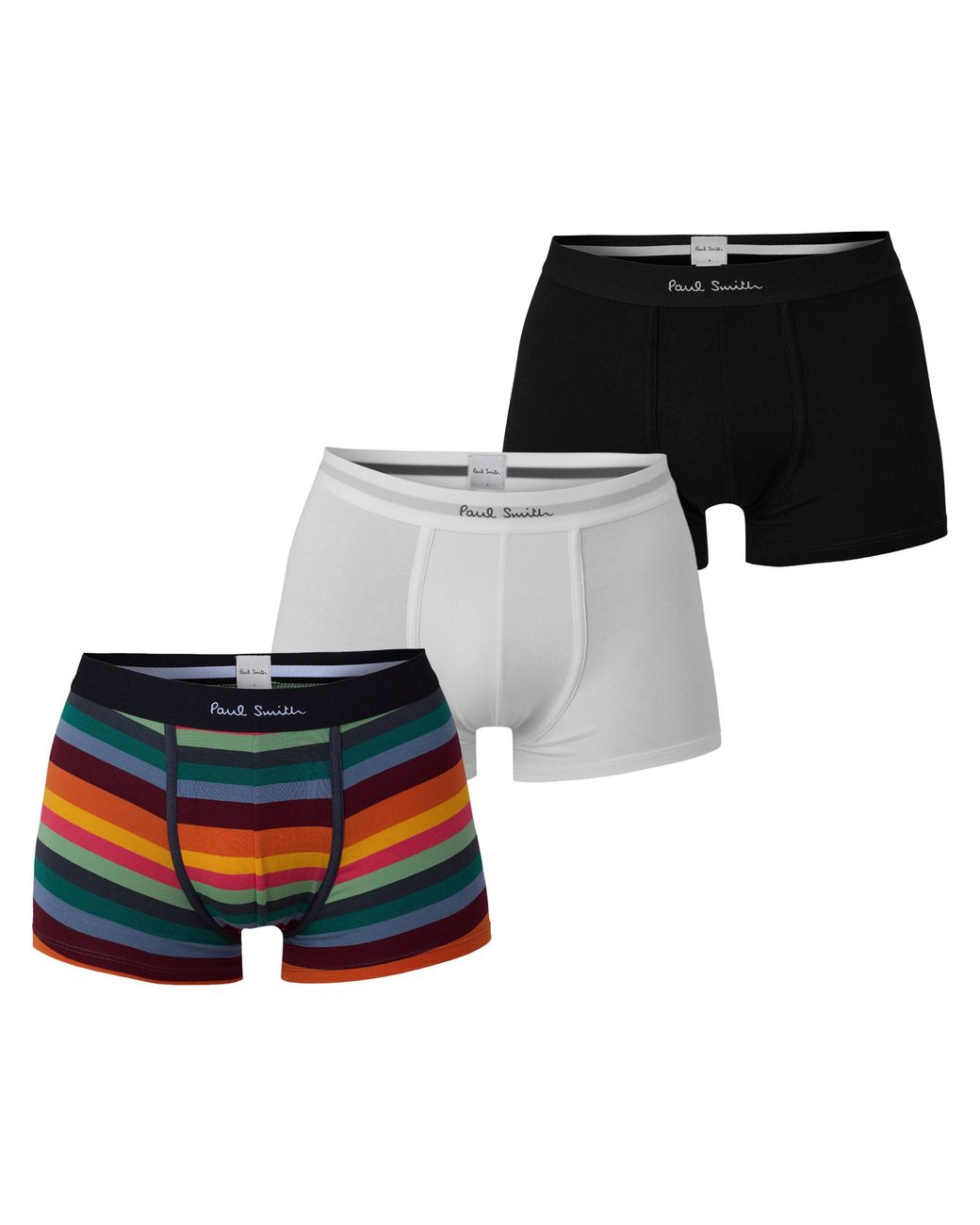 Paul Smith Black 3-Pack Boxer Briefs for men