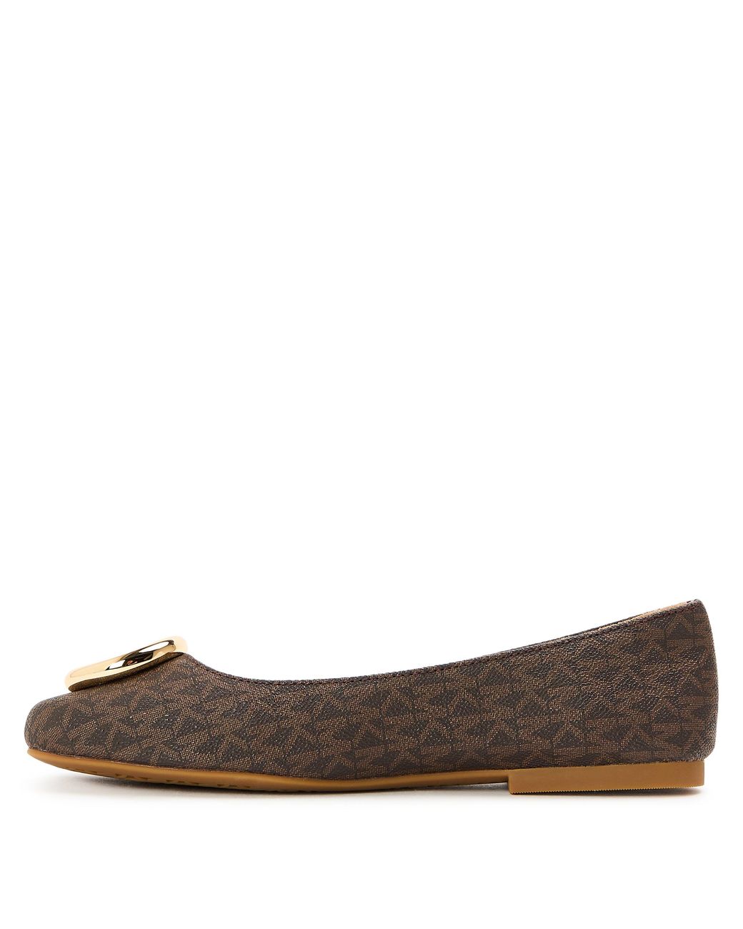 MICHAEL Michael Kors Brown Milan Ballet Pumps