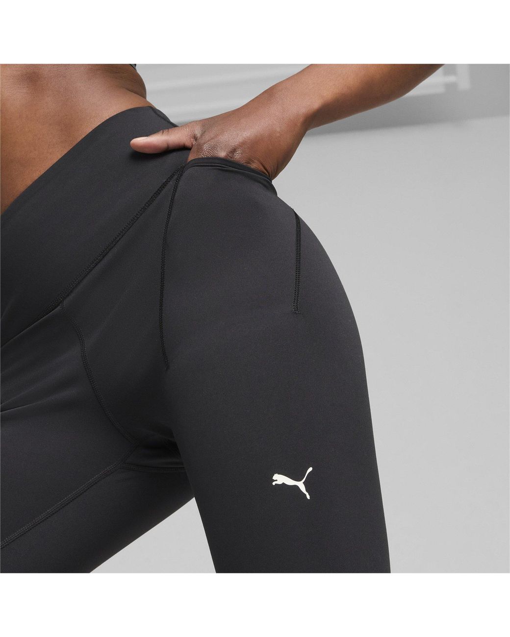 PUMA Gray Cloudspun Soft Heavyweight Performance Gym Legging