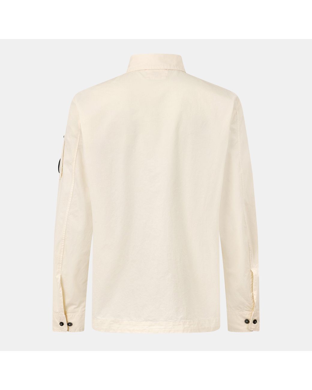 C P Company Natural Gabard Overshirt for men