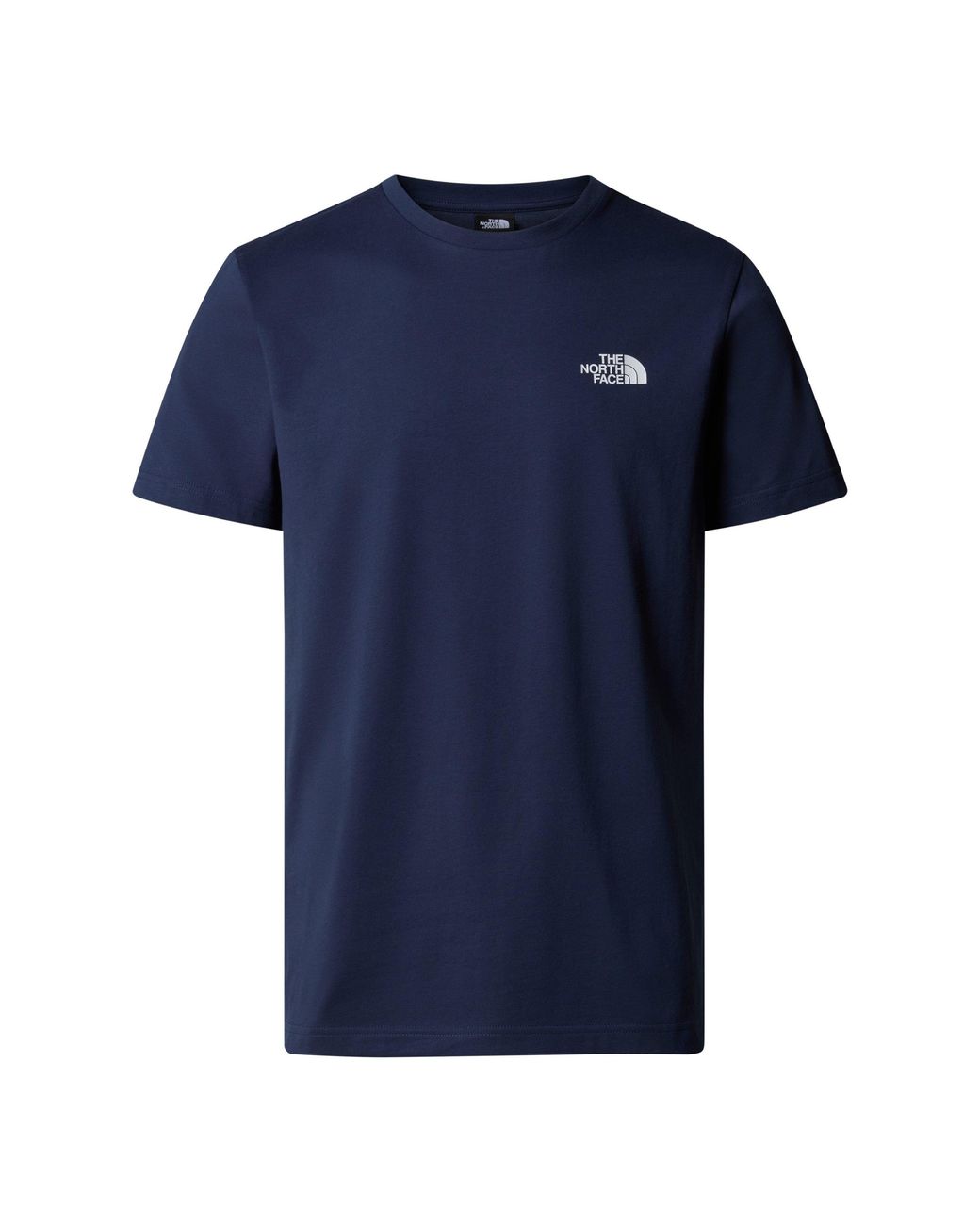 The North Face Blue Regular Fit Simple Dome T-Shirt for men