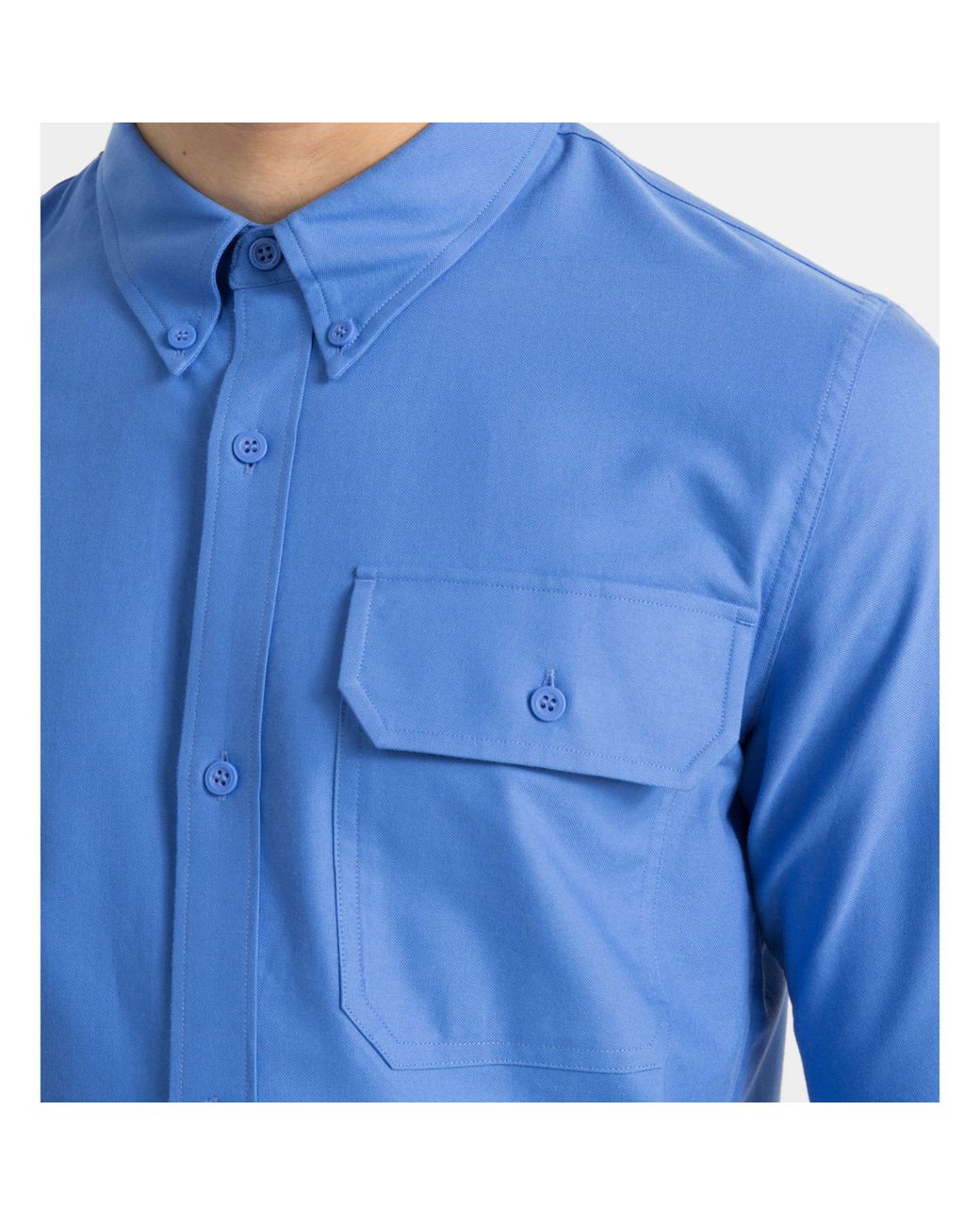 Calvin Klein Blue Ck Jeans Oxford Shirt for men