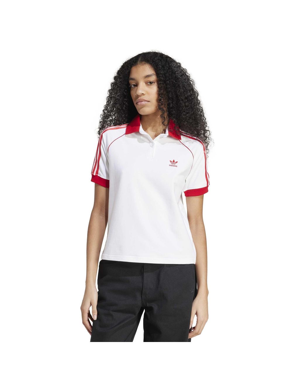Adidas Red Sst Ss Polo