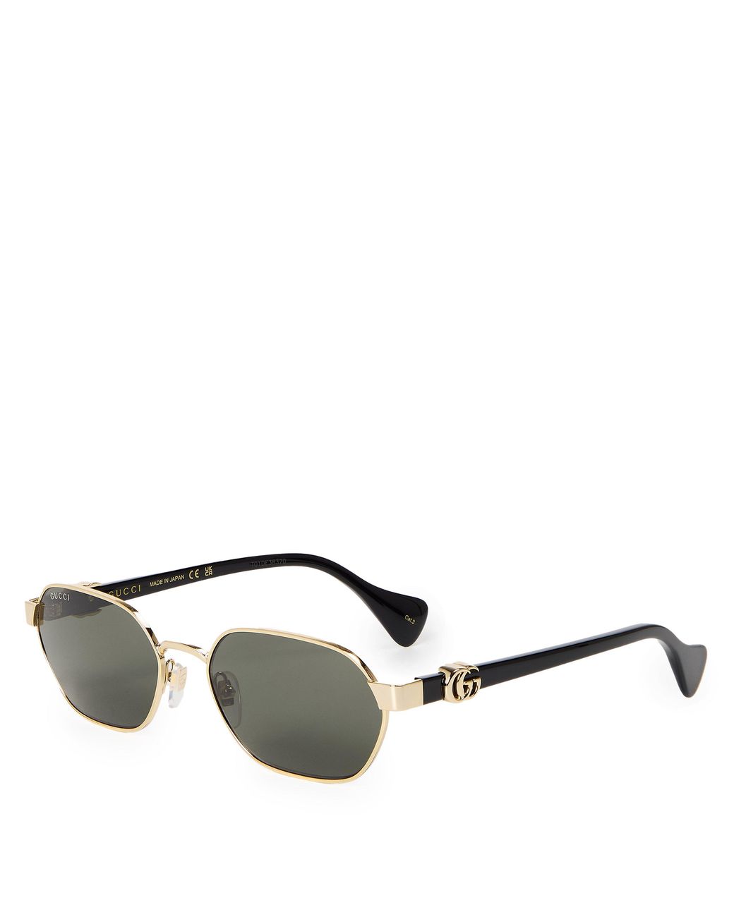 Gucci Gray Gg1593S Hexagon Sunglasses