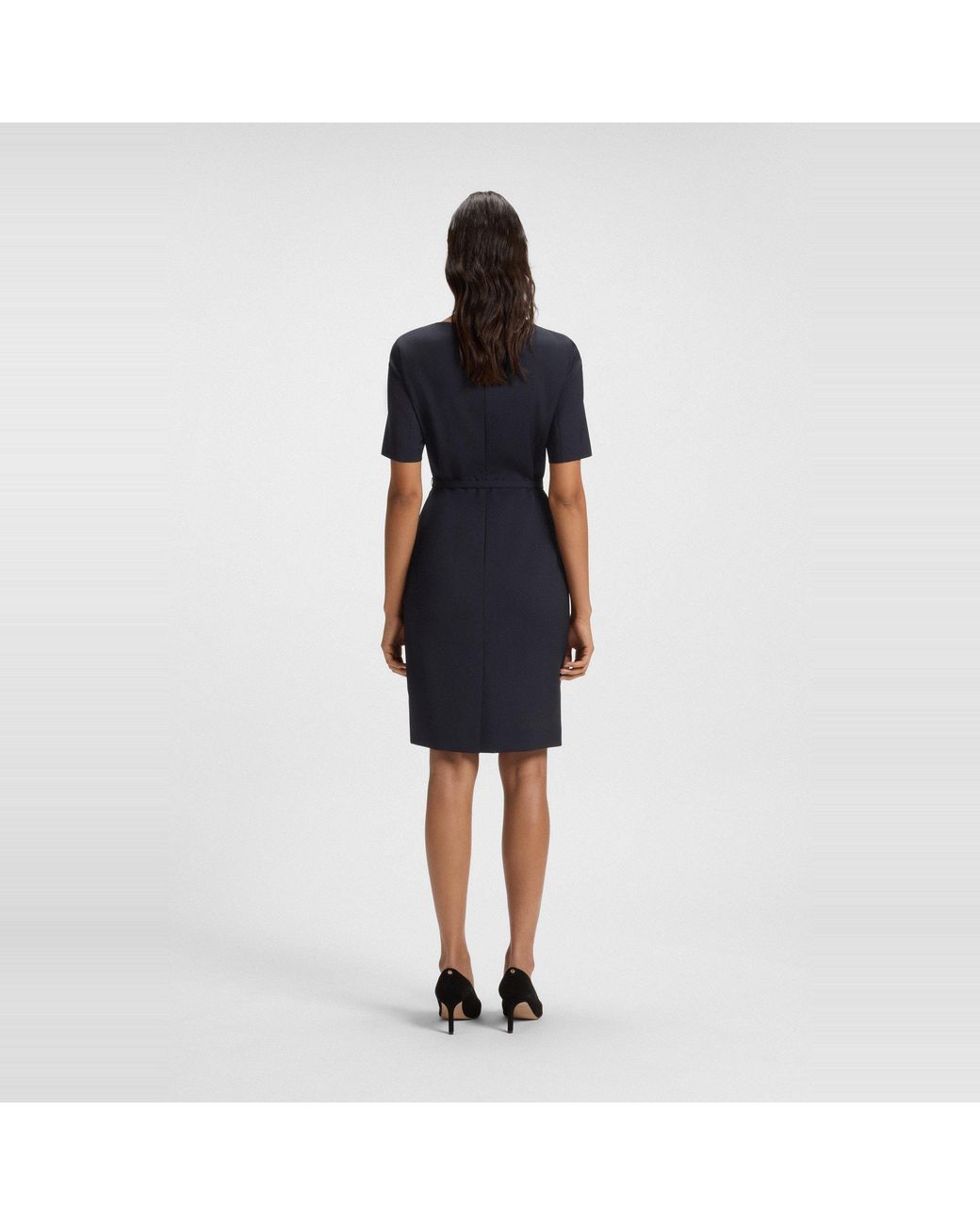 Boss Blue Daleah T-Shirt Dress