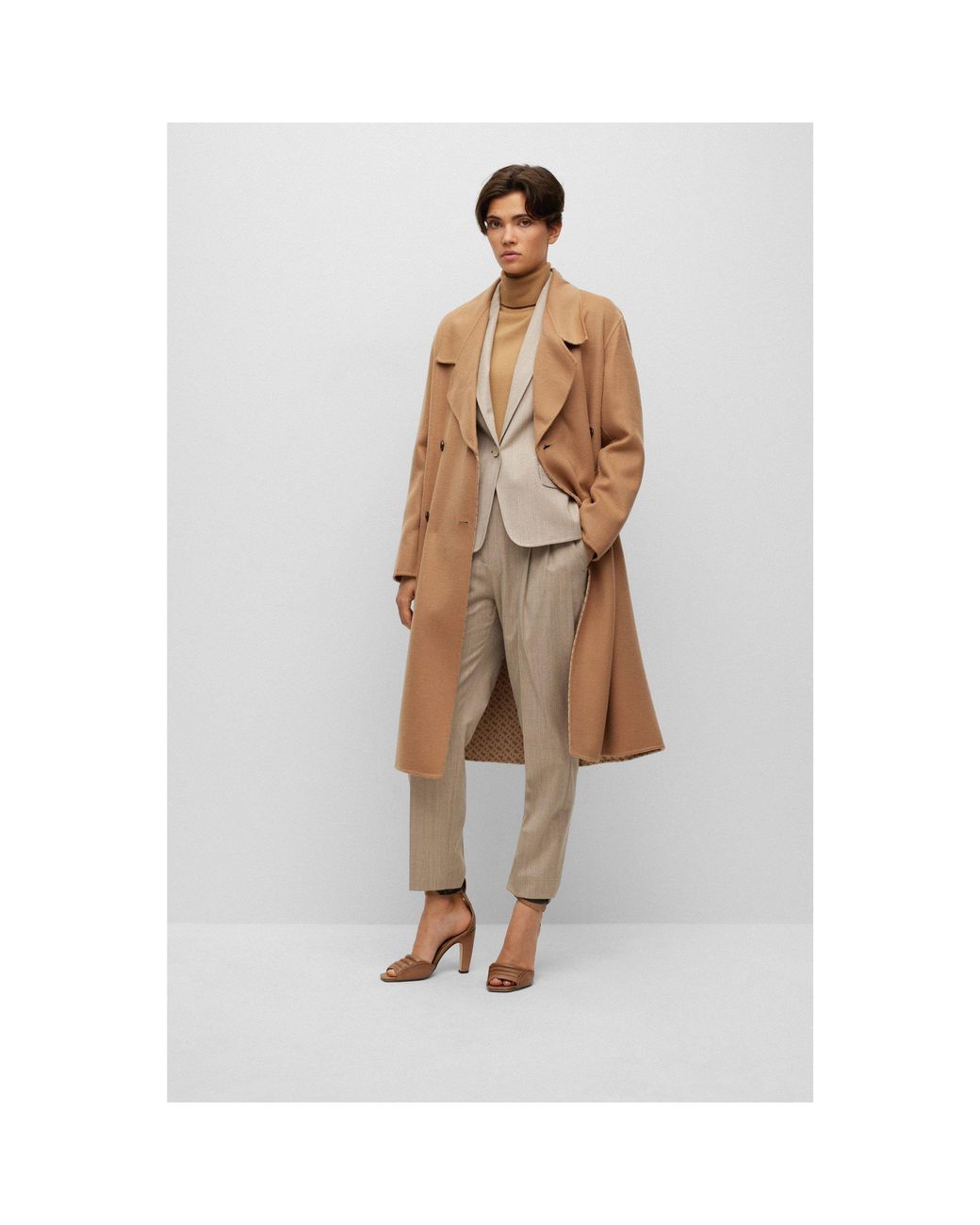 Boss Gray Jocalua15 Suit Jacket