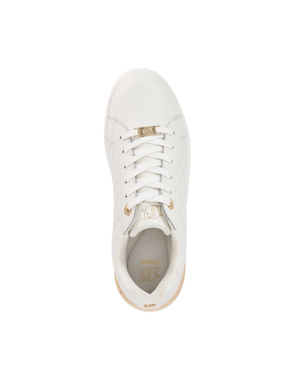 Dune White Elba Platform Trainers