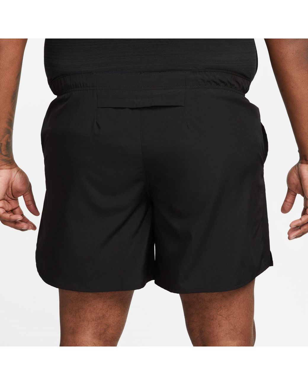 Nike Blue 7In Challenge Shorts for men