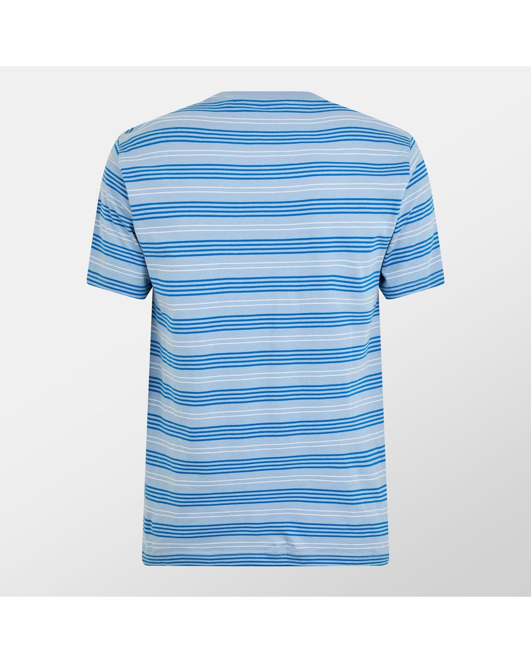 Original Penguin Blue Regular Fit Stripe T-Shirt for men