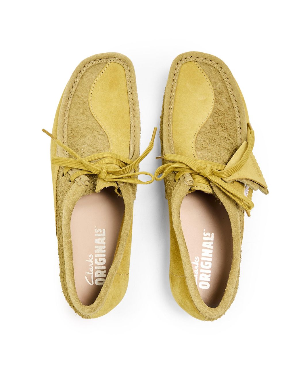 Clarks Yellow Wallabee Boat Shoes for men