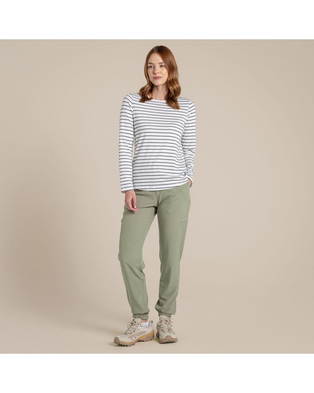 Craghoppers Green Nosilife Lola Quick-Drying Trousers