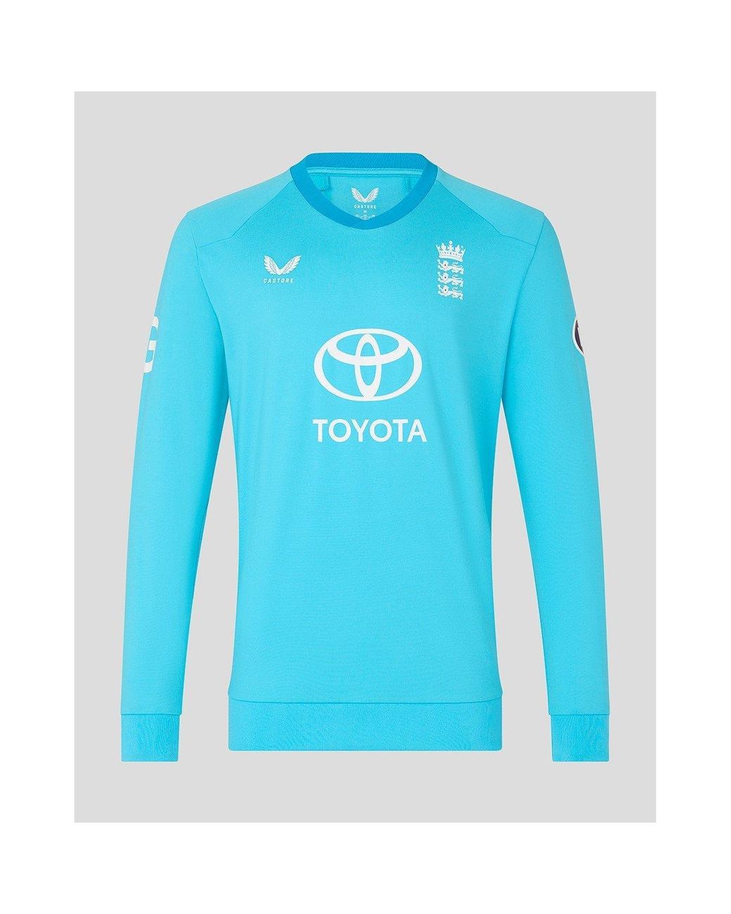Castore Blue 26/27 England Cricket Odi Jumper for men