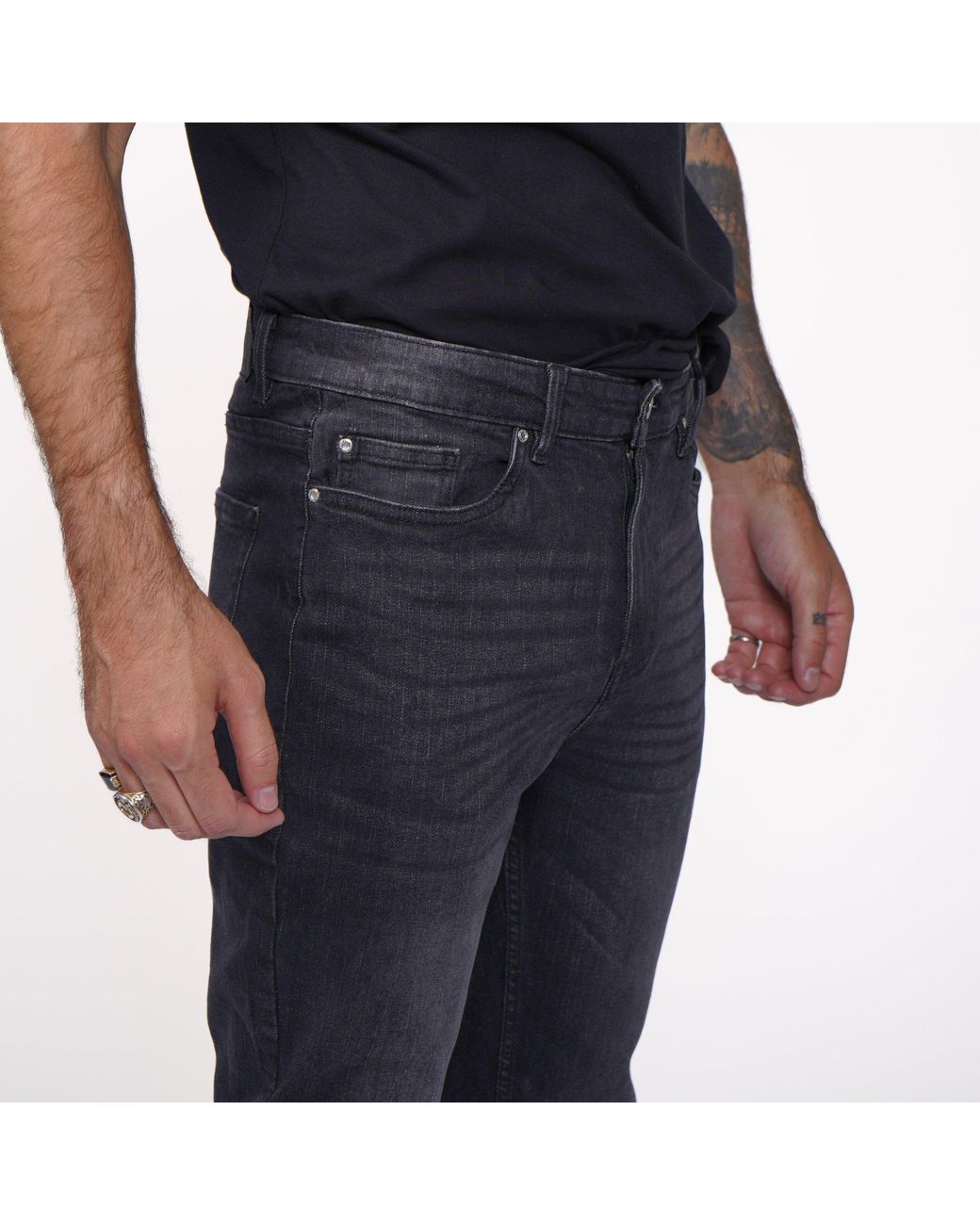 Firetrap Black Slim Jeans for men