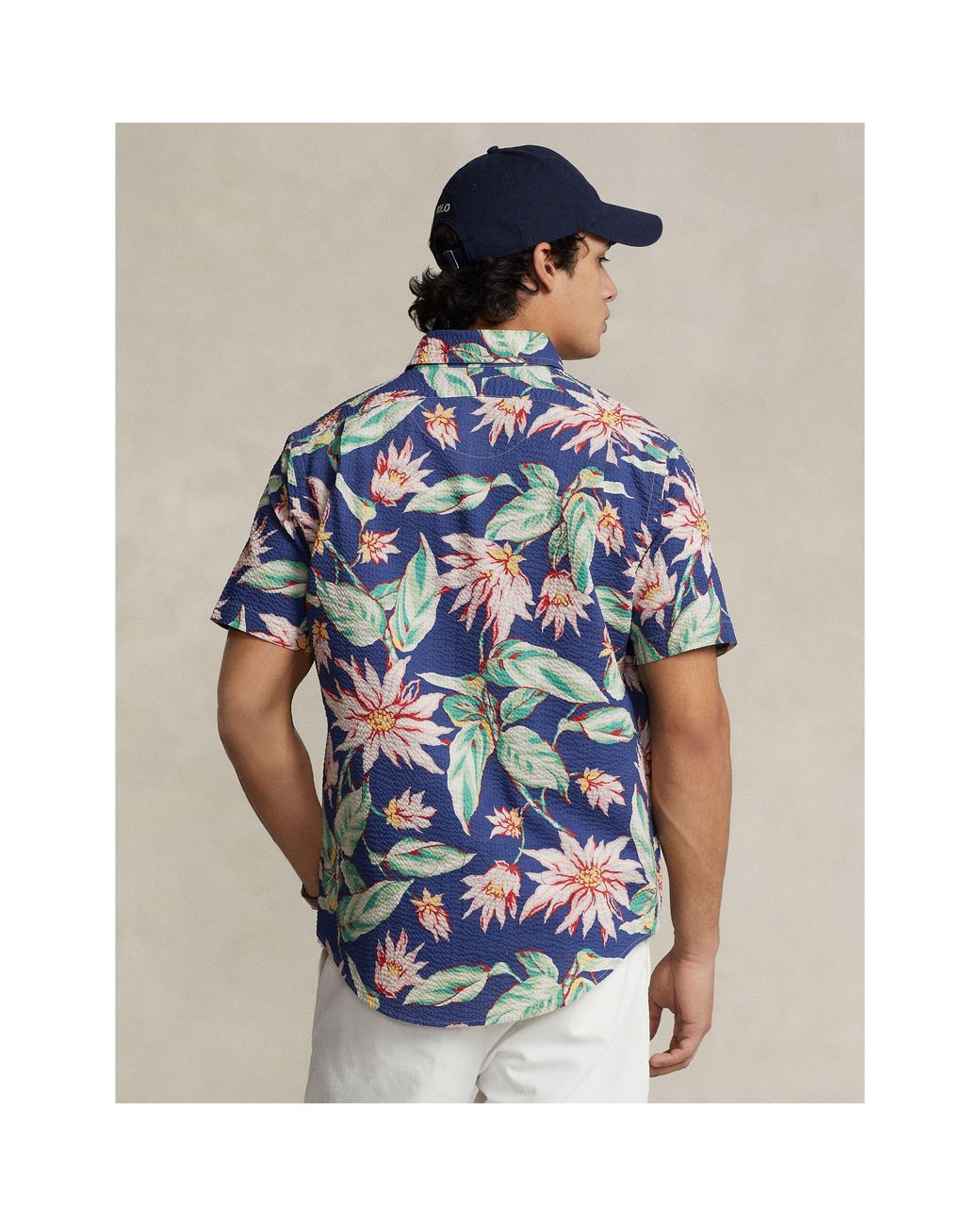 Polo Ralph Lauren Blue Short Sleeve Shirt for men