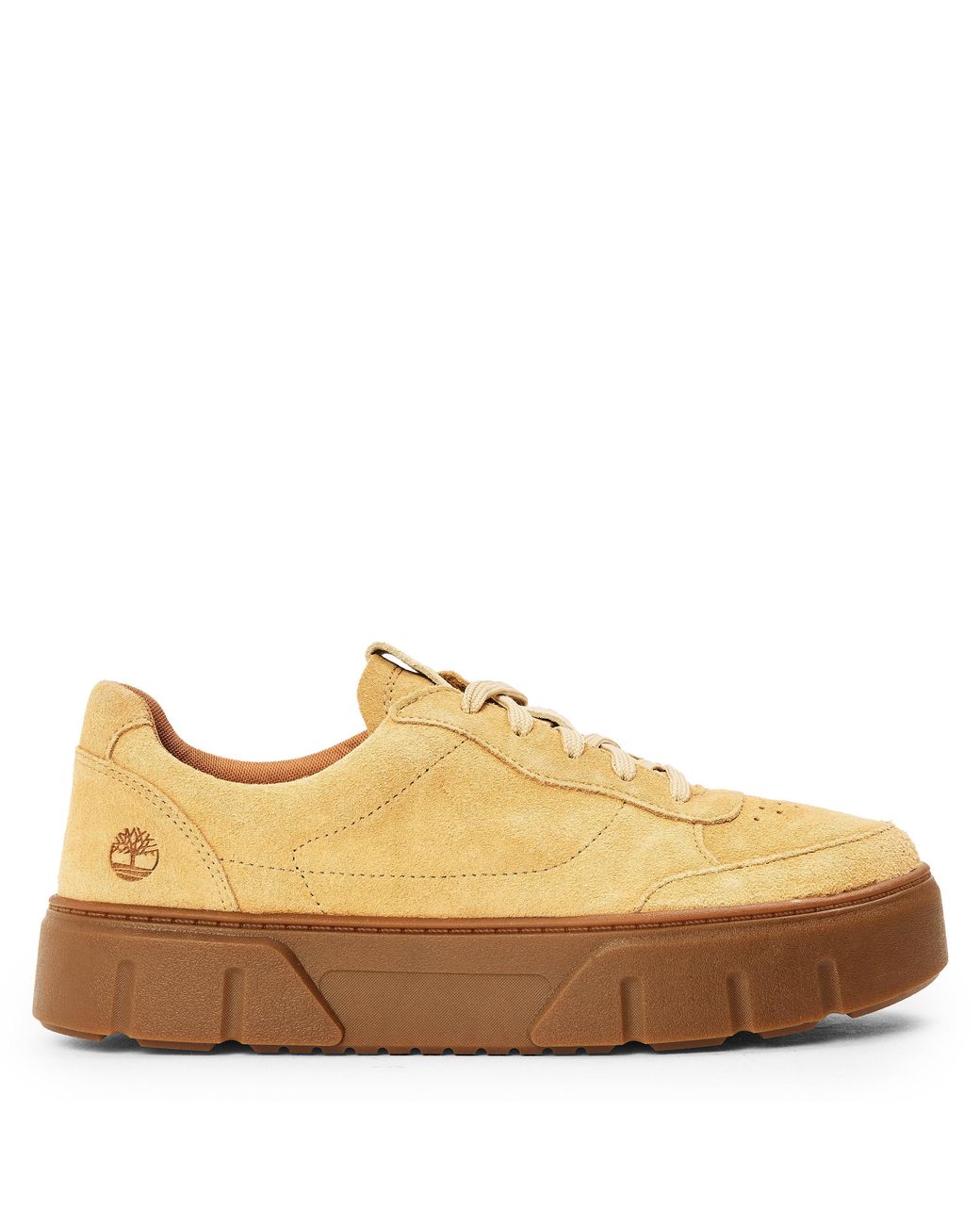 Timberland Natural Laurel Court Low Top Lace Up Sneakers